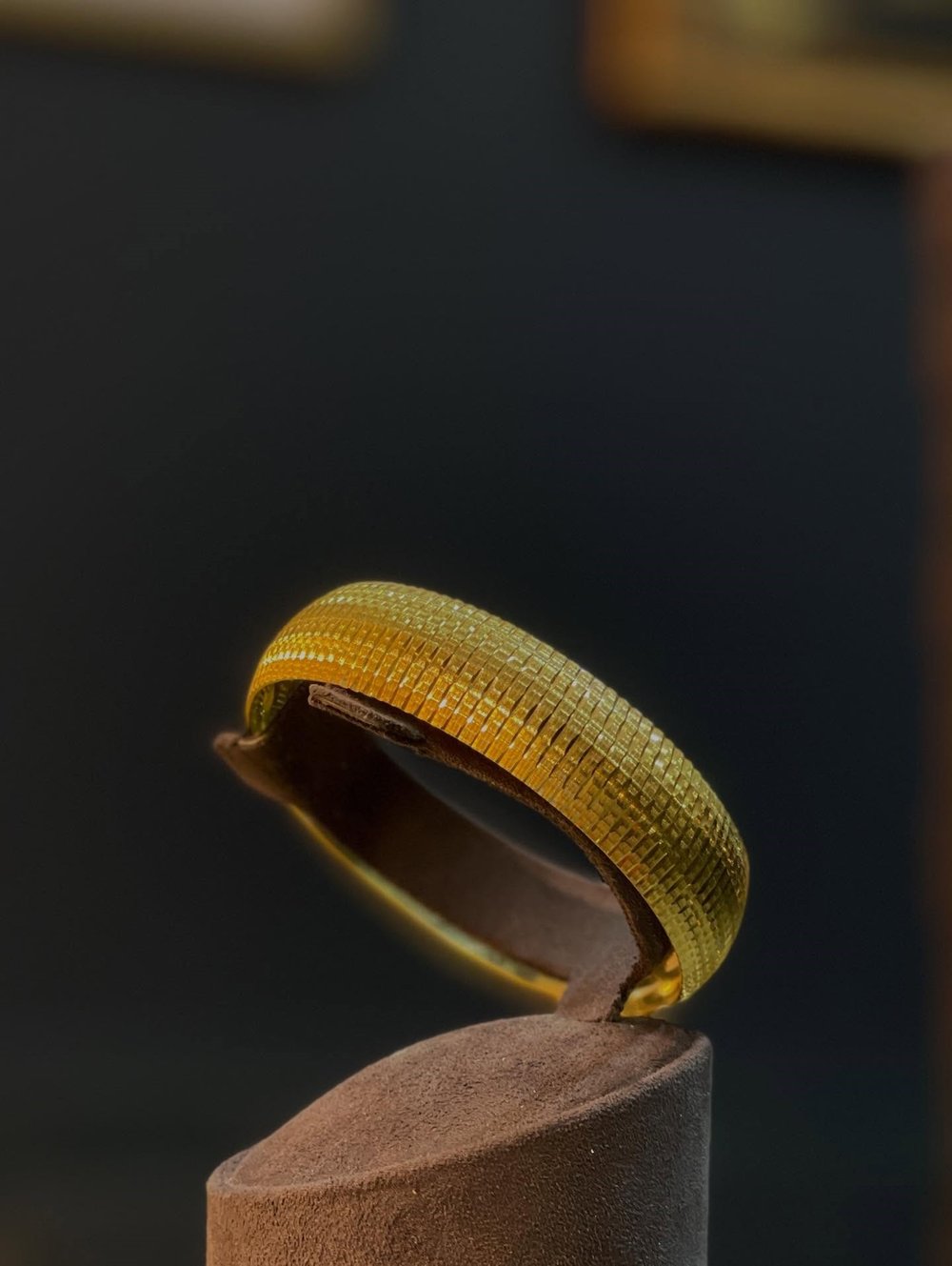  Gerçek altın kaplama 15 mm (1.5) cm  bilezik 