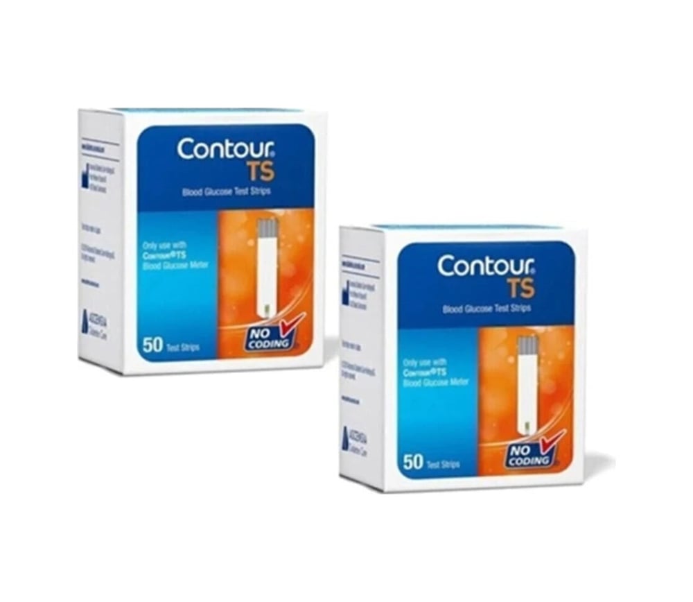 Bayer Contour Ts Şeker Ölçüm Strip 2 Kutu 100 Adet