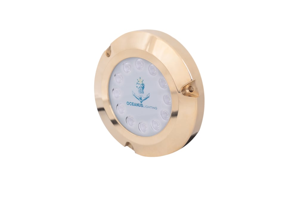 12 LED Su Altı Aydınlatma Lambası (Bronz RF7)