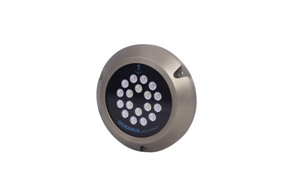 18 LED Su Altı Aydınlatma Lambası Çift Renk (Alüminyum)
