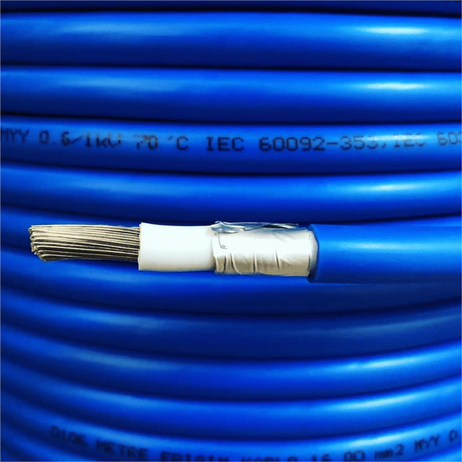 1x10mm2 MYY Flex Marin Yanmaz Güç Kablosu