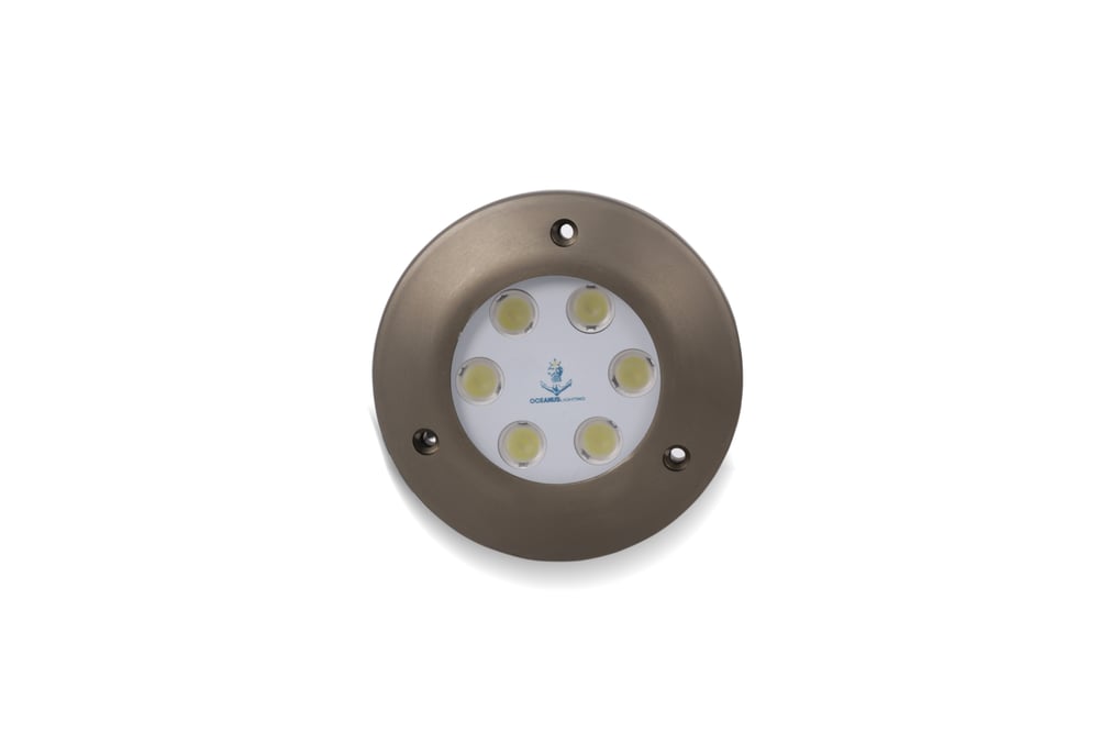 6 LED Su Altı Aydınlatma Lambası (Alüminyum)