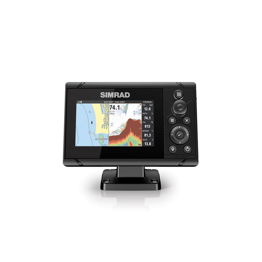 Cruise-5 83/200kHz Balık Bulucu+Gps+Chartplotter Ekran
