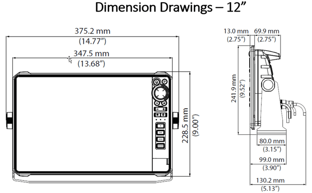 HDS-12 PRO Multifonksiyon Ekran Türkçe Menü