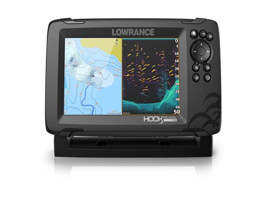 Hook Reveal 7 50/200 Chirp Balık Bulucu GPS Chartplotter