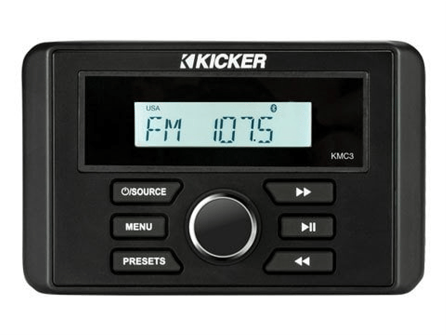 KMC3 Marine Gauge-Style Media Centre