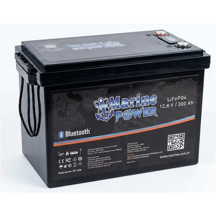 Lityum LiFePO4 12V/300Ah 6000Cycle Akü (Monitör+Bluetooth)