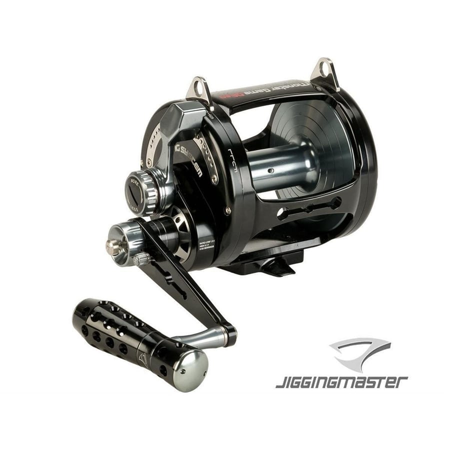 Monster Game PE20 II-Speed Black/Gray Trolling Reel