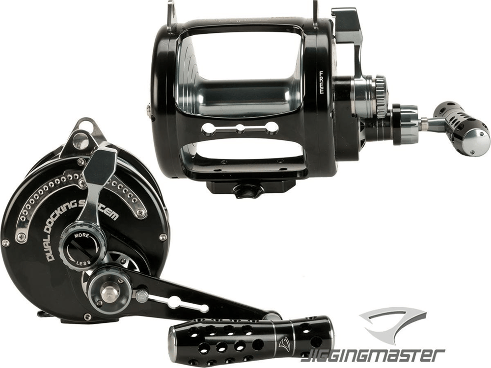 Monster Game PE20 II-Speed Black/Gray Trolling Reel