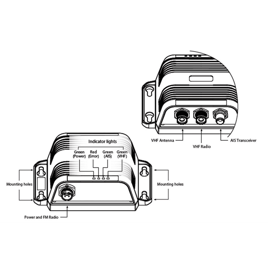 NSPL-500 AİS/VHF Anten Ayırıcı