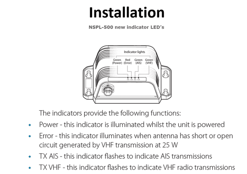 NSPL-500 AİS/VHF Anten Ayırıcı