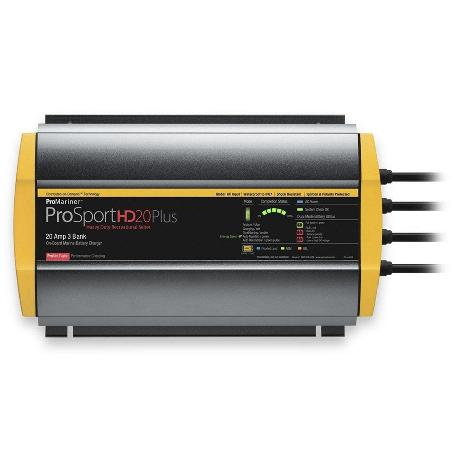 Prosport HD 20 Plus 12v/24v/36v Tam Su Geçirmez Akü Şarj Cihazı