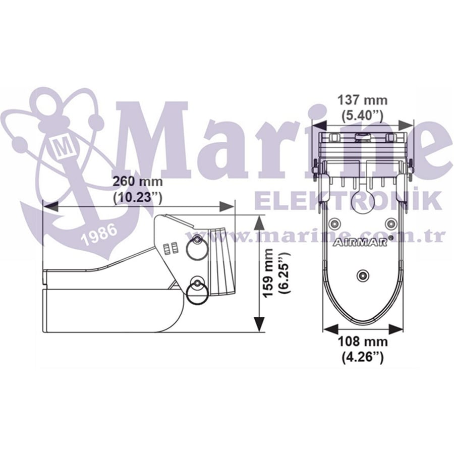 XSonic TM185H-W 1Kw Plastik Chirp Ayna