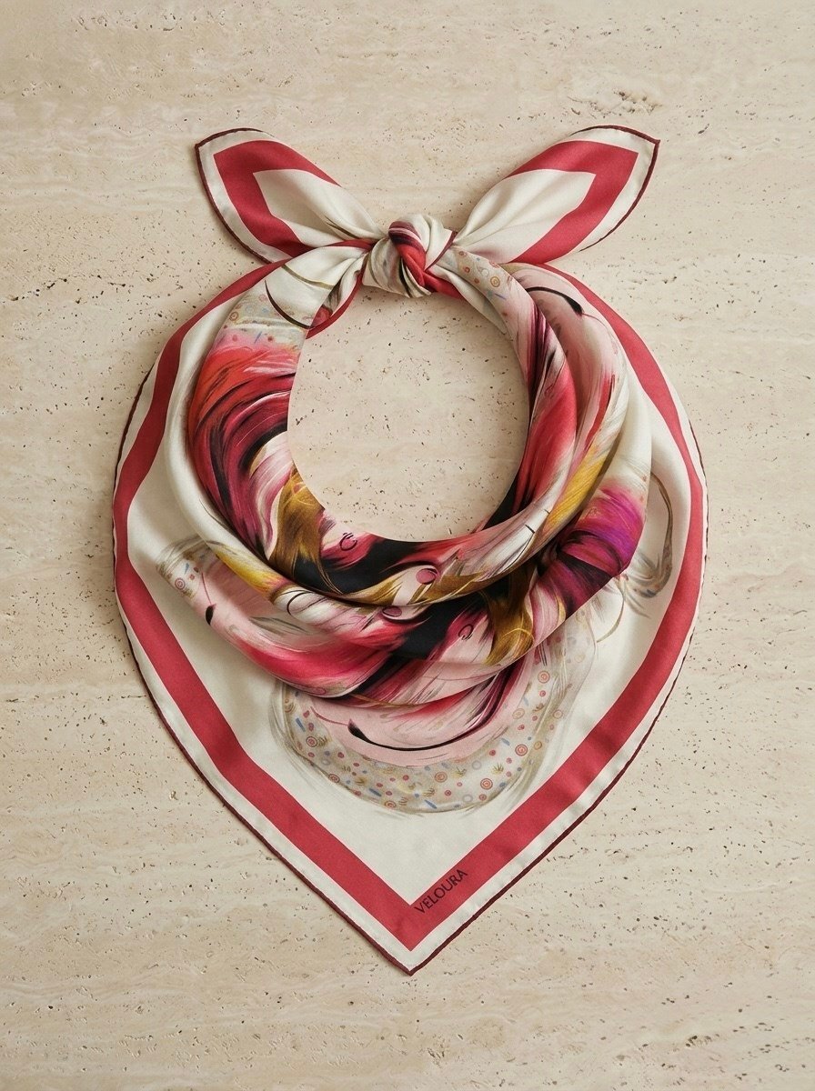 ELORA %100 İPEK FULAR