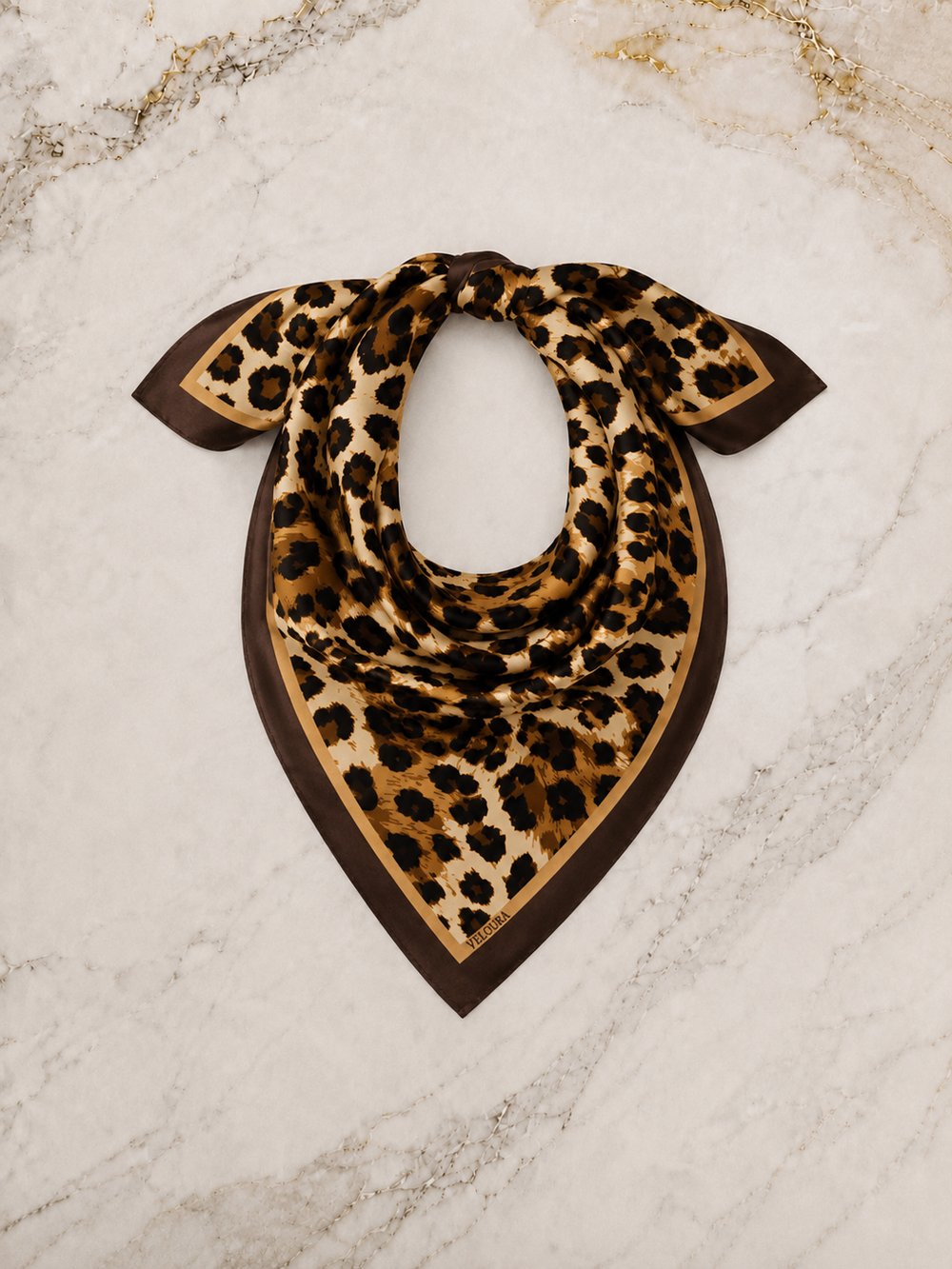 LEOPAR %100 İPEK FULAR