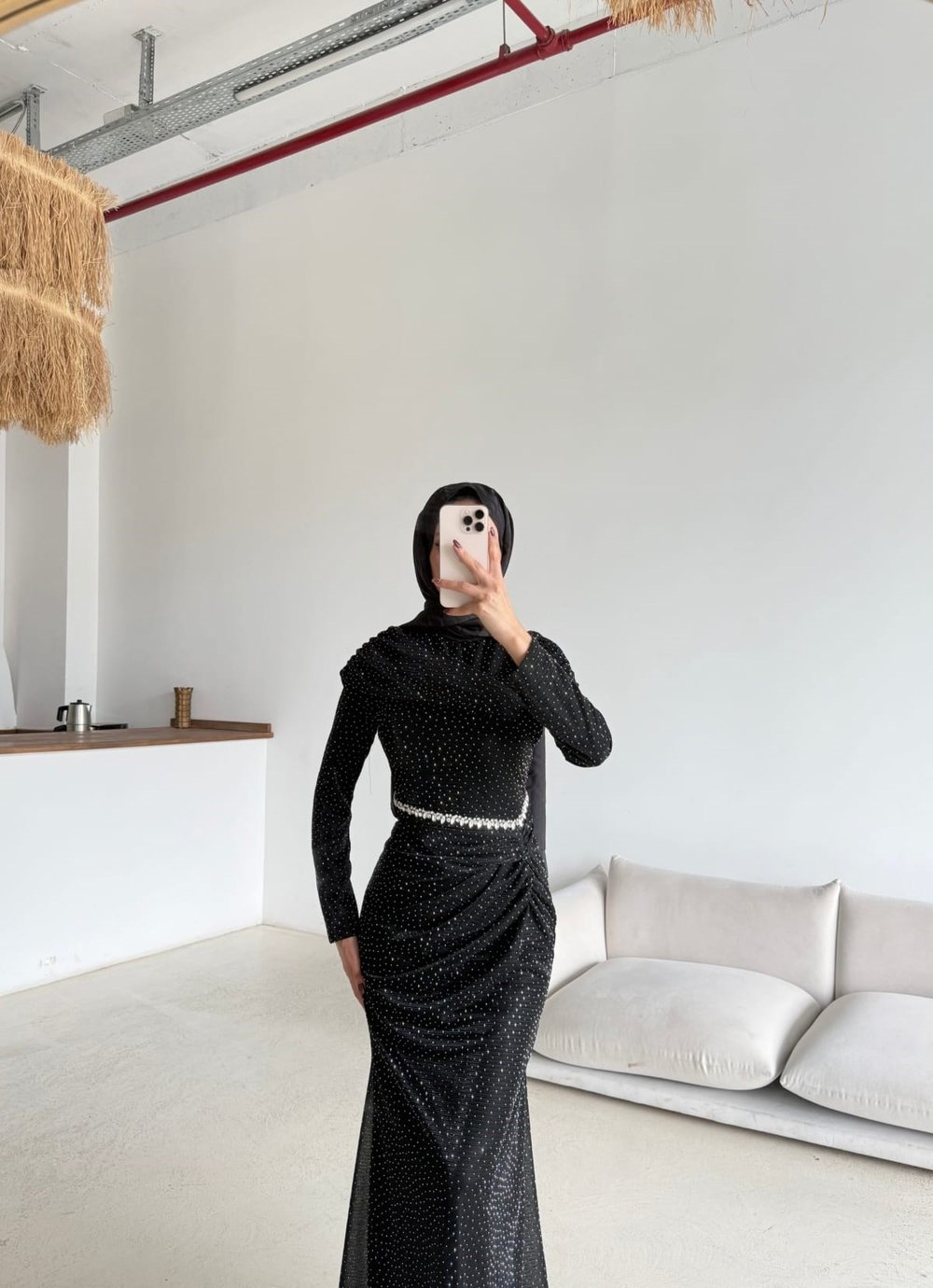 Berna Abiye Siyah