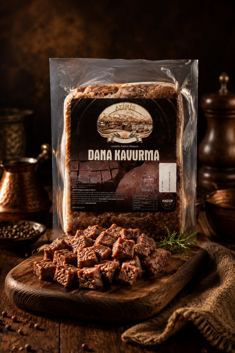 Vakumlu Dilim Dana Kavurma 150 gr Paketli Katkısız Lezzet Koruyucusuz