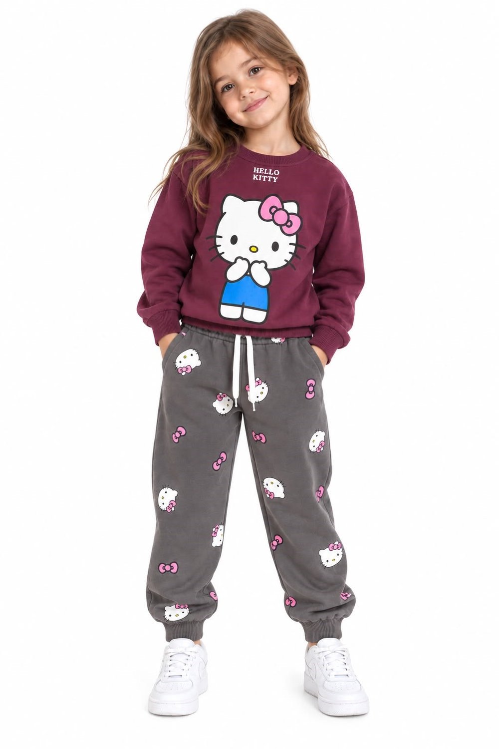 Hello Kitty Baskılı Takım
