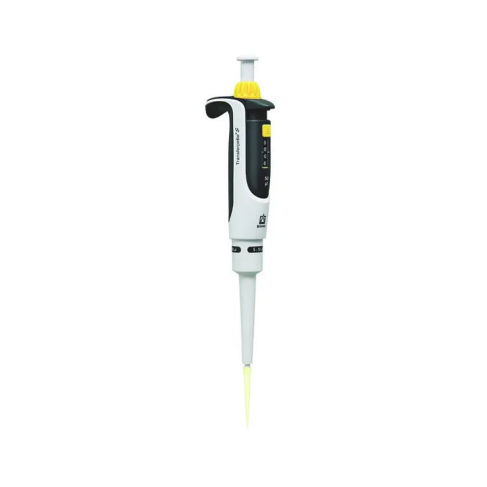 BRAND 5-50µl Ayarlanabilir Tek Kanallı Otomatik Pipet Transferpette® S