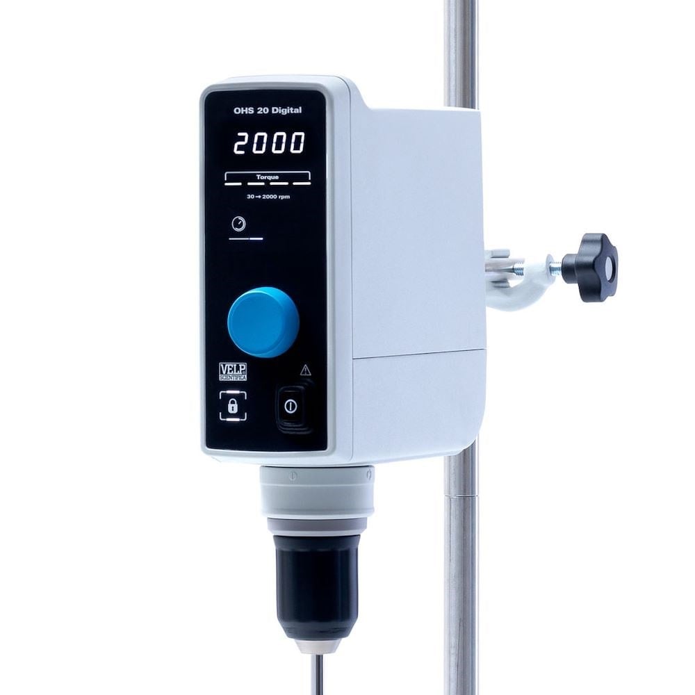VELP OHS 20 Dijital Mekanik Karıştırıcı 2.000rpm 25litre 20Ncm 10.000mPas