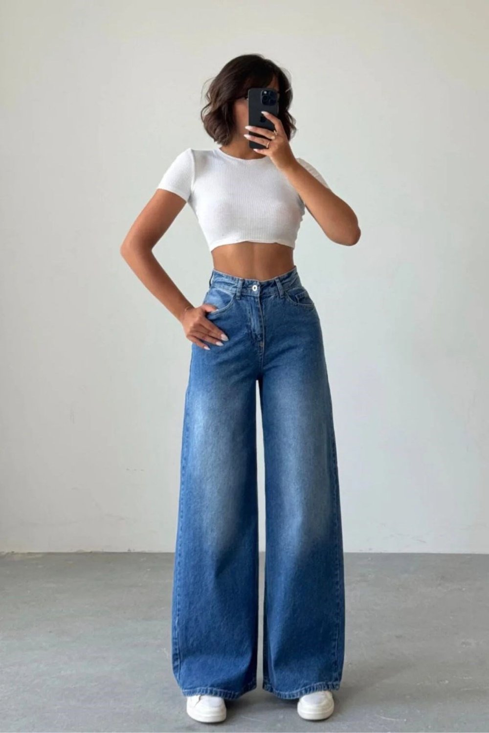 Mavi Retro Baggy Jean Pantalon