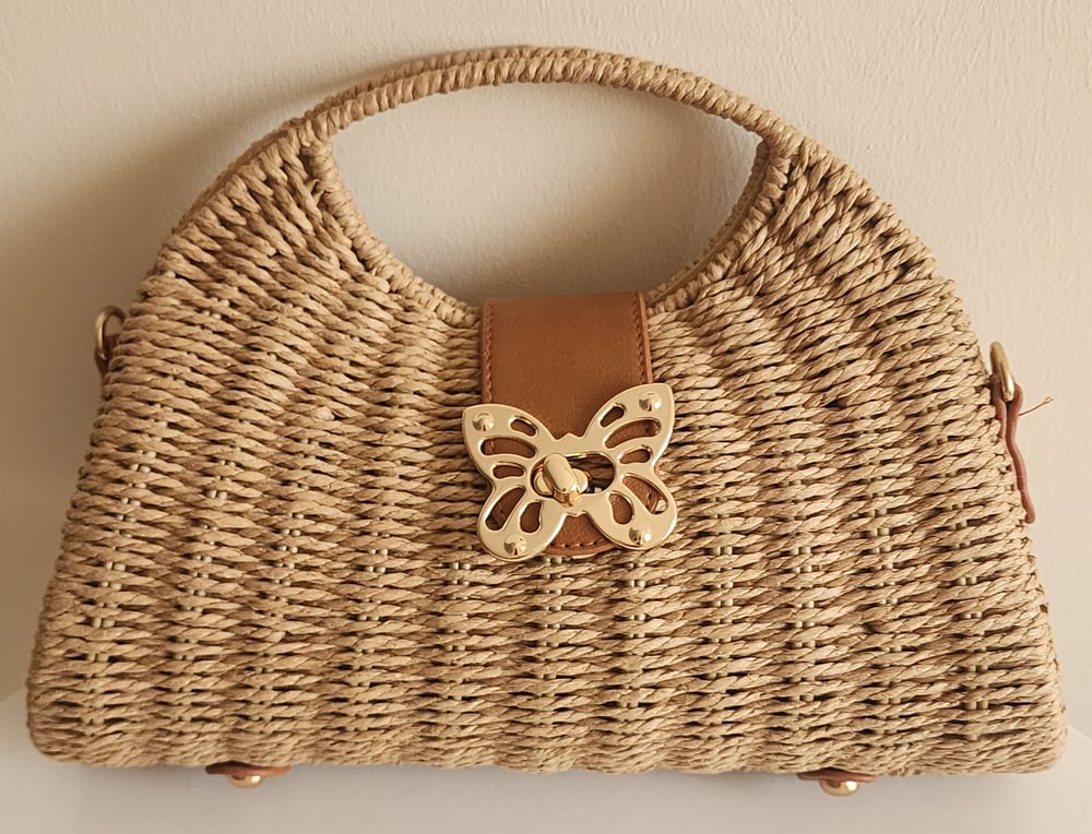 Liza Rattan R8 Hasır Çanta