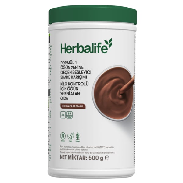Herbalife Formül 1 Çikolata Aromalı Öğün Yerine Geçen Besleyici Shake