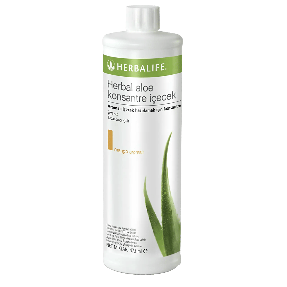Herbalife Herbal Aloe Konsantre İçecek Mango Aromalı (473 ml)