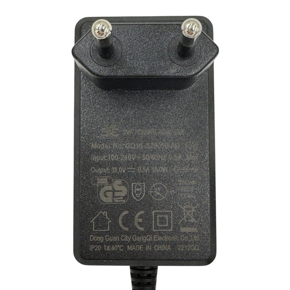 32V 0.5A 16W Şarj Adaptörü - Arçelik, Beko, Grundig, Philips, Rowenta, Karaca, Homend, Tefal ve Diğer Uyumlu Modeller