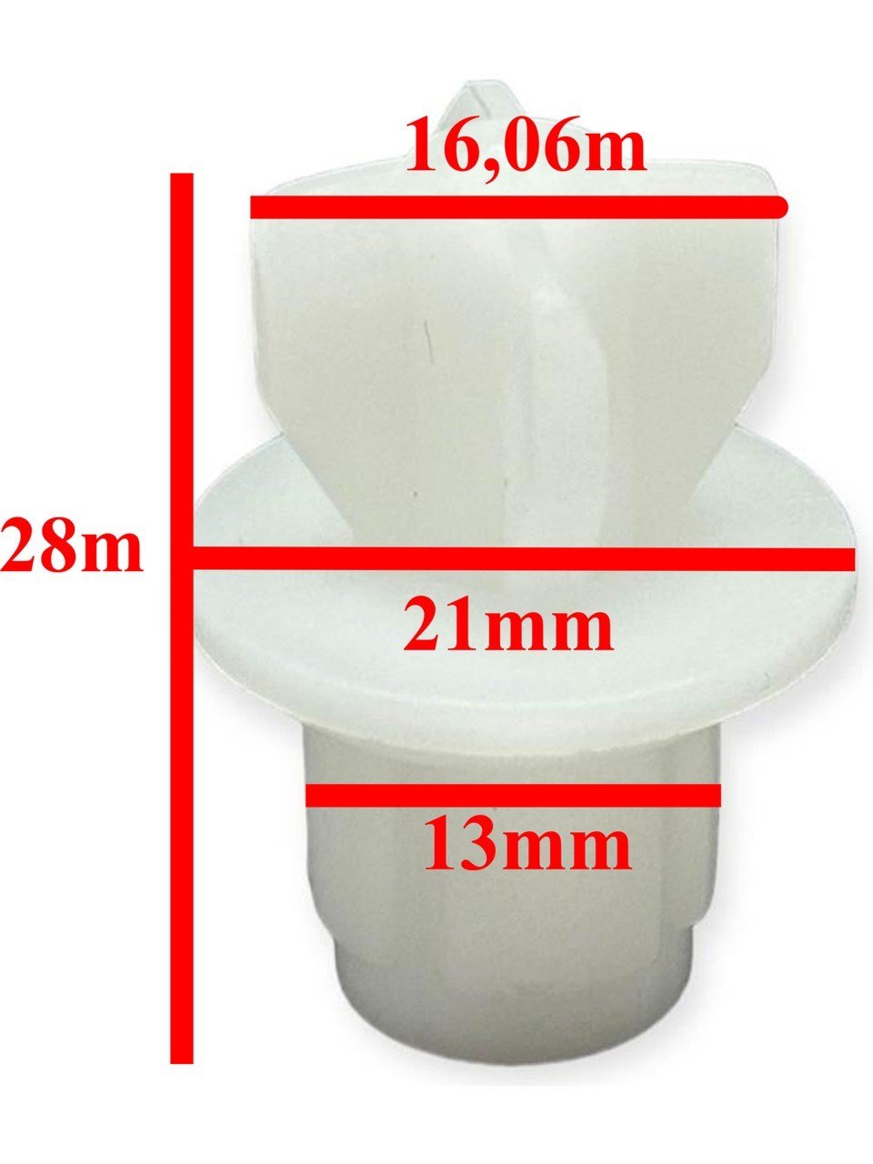 Arnica Uyumlu Orbital Plus Blender Doğrayıcı Bıçak Üst Tepe Dişlisi (Ölçülere Dikkat Ediniz)
