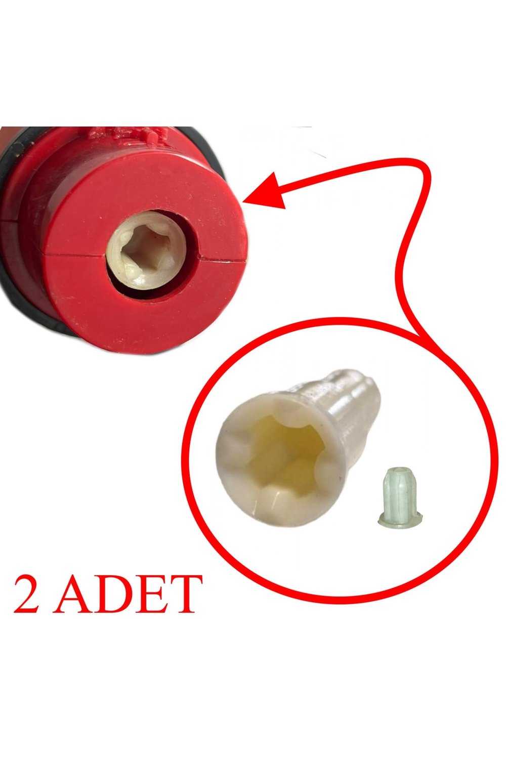 Fakir Sms 4181B 1500W Blender Seti Kavrama Motor Dişlisi ve Karşılığı  2 Adet