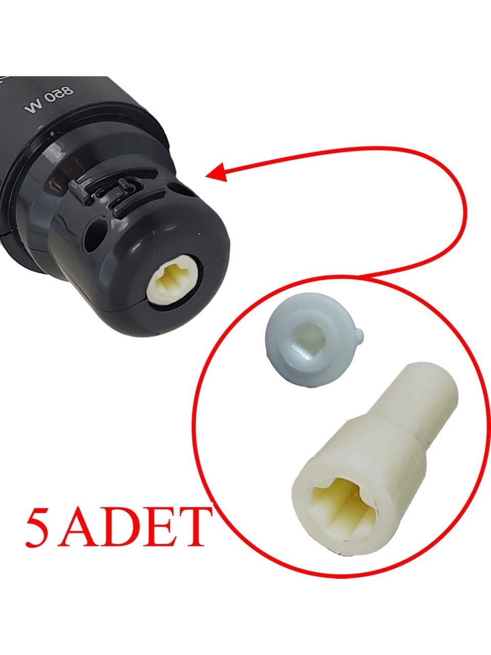 Korkmaz Mia Multi (A457-04) Blender Uyumlu Dişli ve Karşılığı Seti 5 Adet