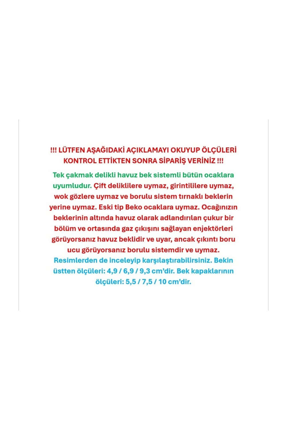Naturel Set Üstü Ocak Ankastre Bek ve Kapak Takımı 4 lü Set