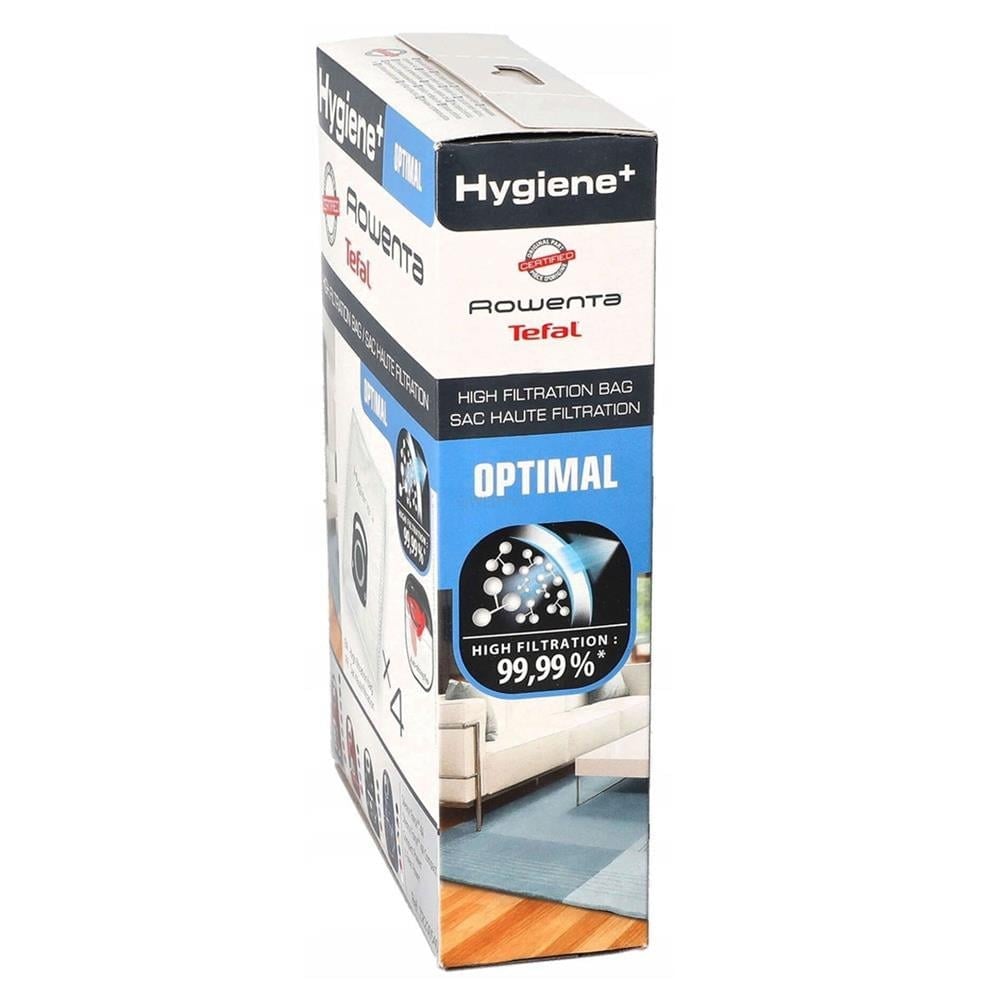 Rowenta Uyumlu RO 7347EA Silence Force Hygiene+ Elektrikli Süpürge Toz Torbası Kutulu
