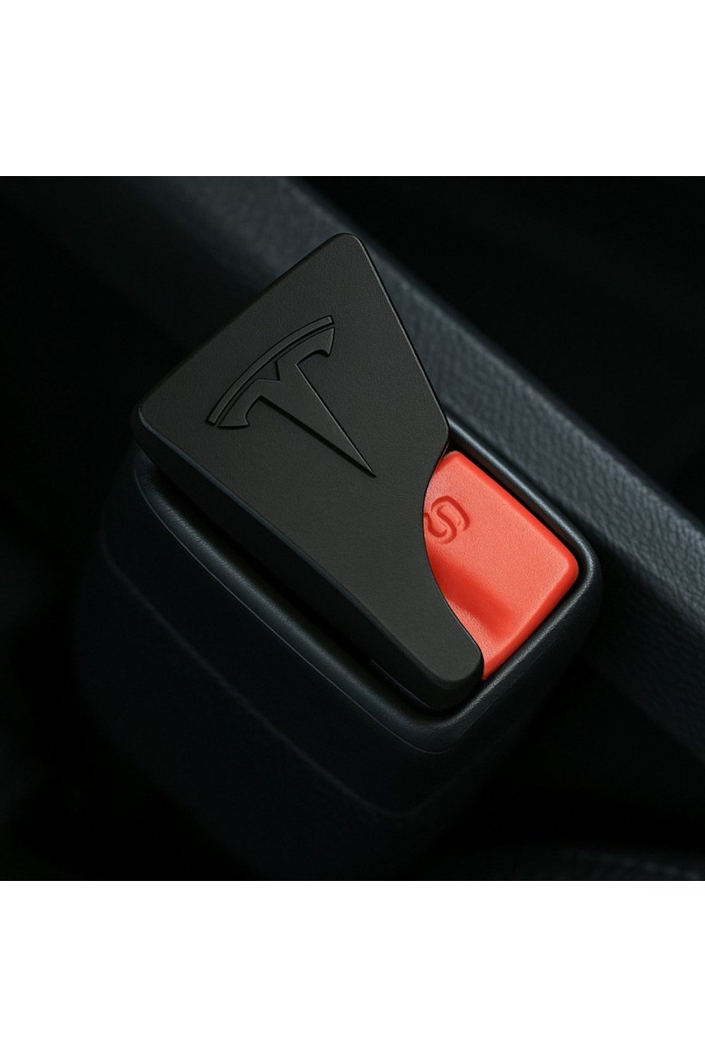 Tesla Model 3 Plastik Kemer Tokası Aparatı (Susturucu) 6 Adet