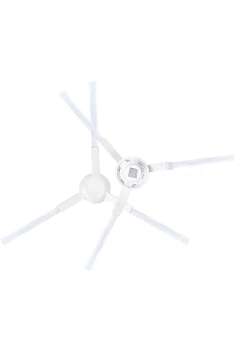 Viomi Uyumlu MijiaSTYJ02YM Viomi Uyumlu V2 Pro V3 SE Robotik Süpürge Yan Fırça Beyaz 2 Adet