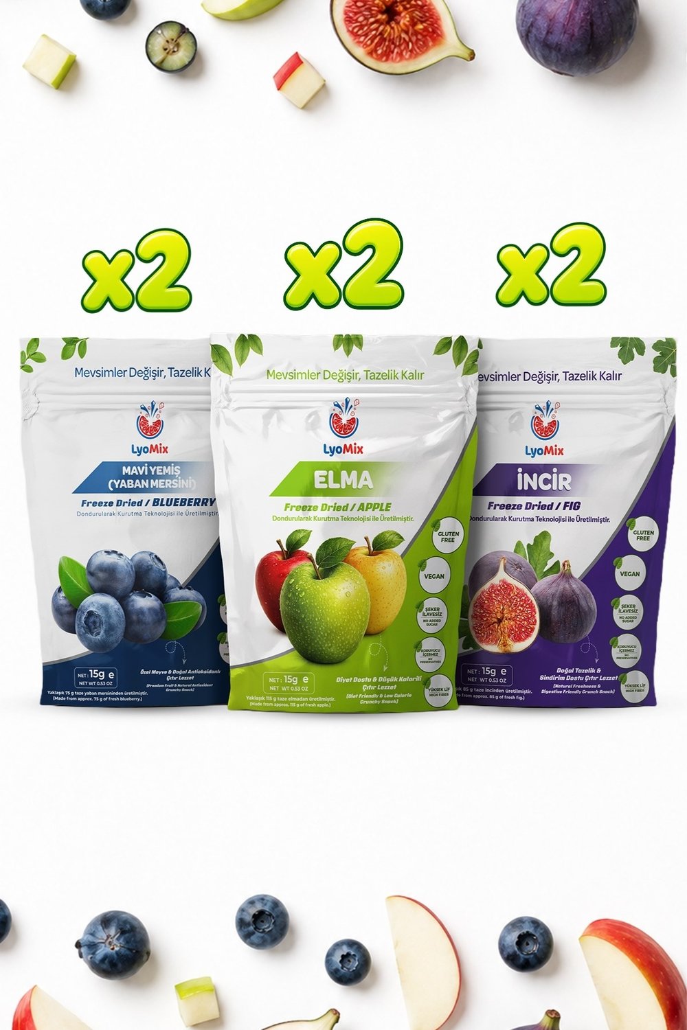 LyoMix Fit Başlangıç & Kahvaltı Paketi (3'lü)