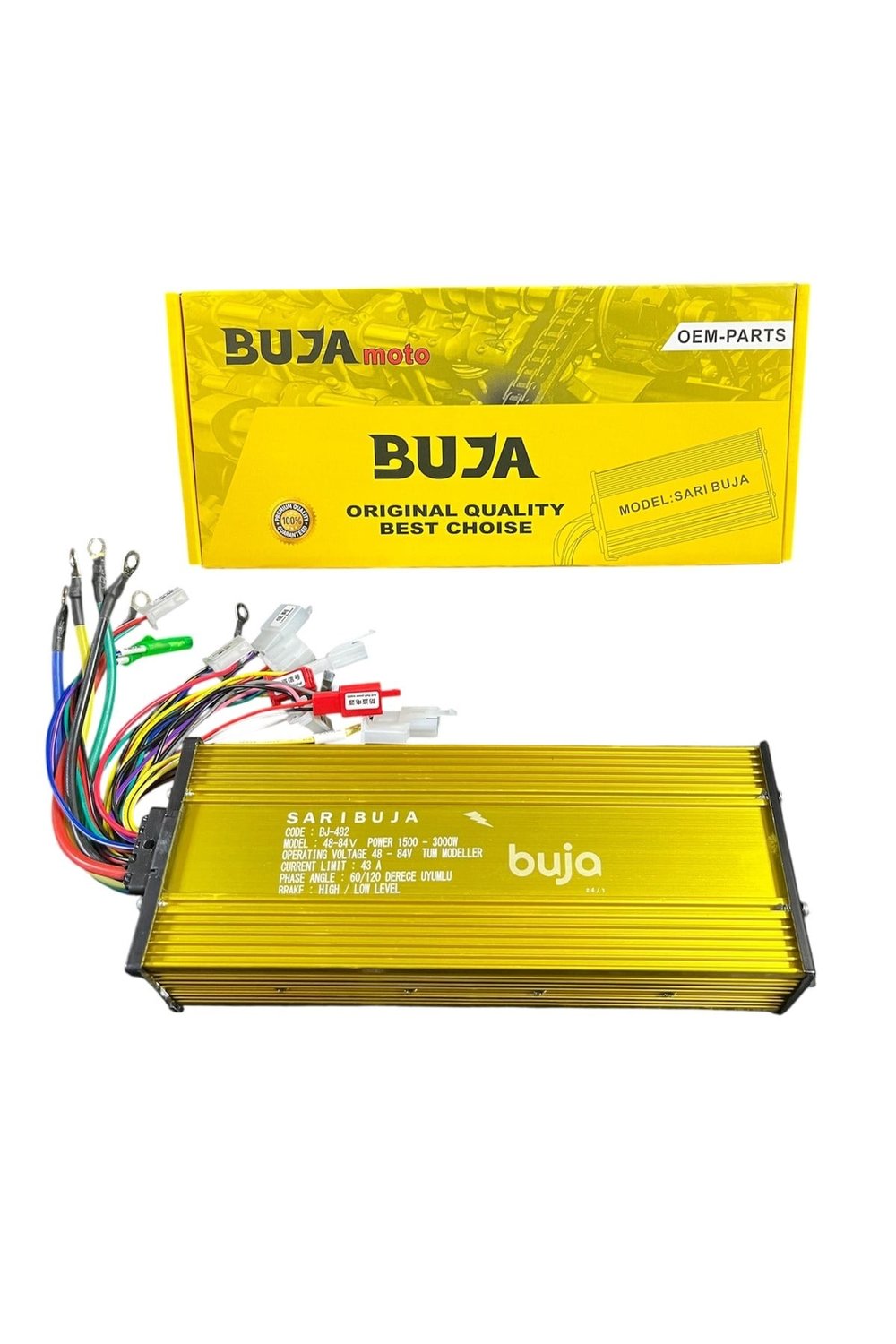 48-68-72-84V 1500-3000W E BİKE PERFORMANSLI BEYİN 80-100 KM HIZ + [20 KM MENZİL ARTIŞI] YAPAY ZEKALI