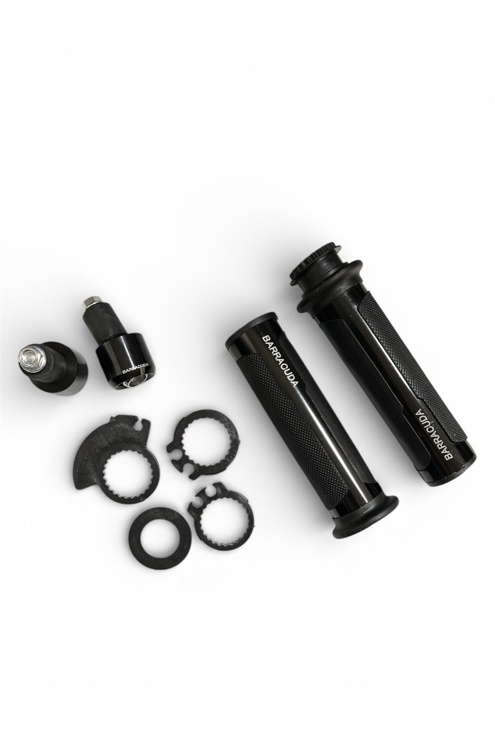BARRACUDA SİYAH MODİFİYE ELCİK TAKIM ve DENGE GİDON TOPUZU SET UNİVERSAL - PCX - DRİFT L - MT25 -R25