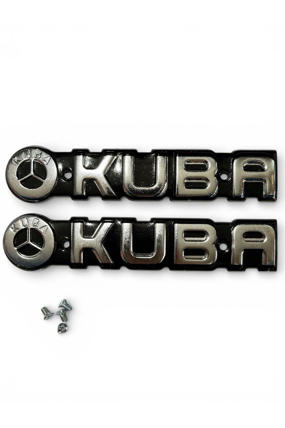KUBA CG MOTOSİKLET DEPO YAZISI SİYAH SAĞ SOL İKİ TARAF İÇİN (4 TANE VİDASI DAHİLDİR)