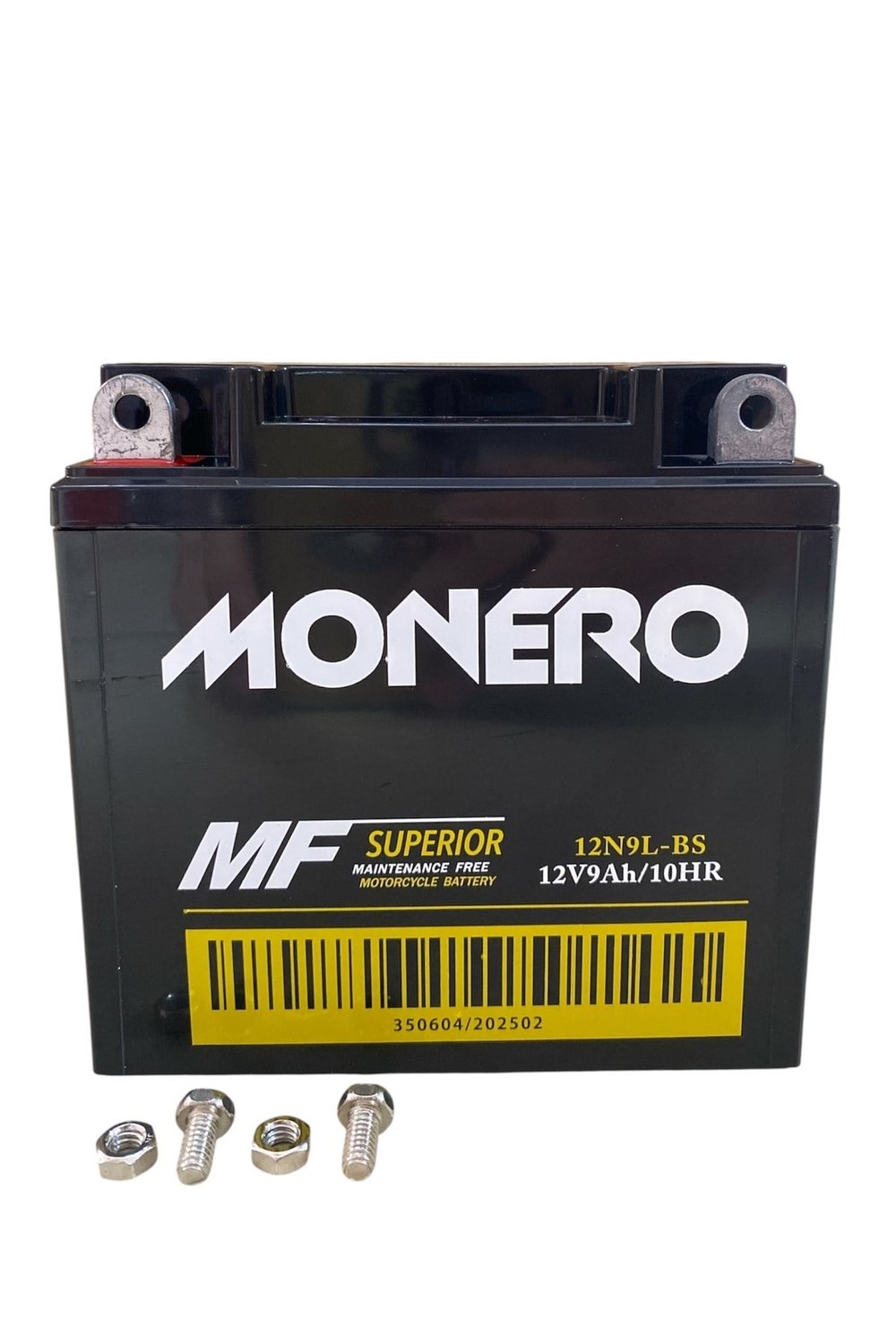 MONERO AKÜ 12 V 9 Ah DİKEY - DRİFT - DRİFT L - CF MOTO 250 SR - NK 250-[Ölçü -137*76*134]