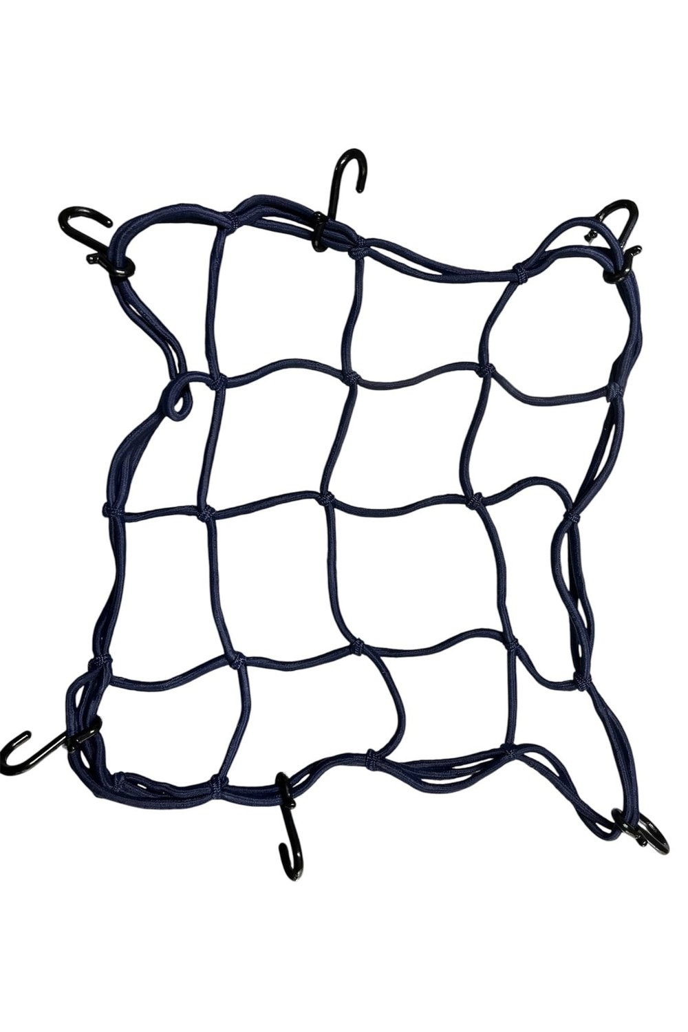 MOTOSİKLET KASK FİLESİ [ AHTAPOT ] LACİVERT 6 KANCALI 35 x 35 cm