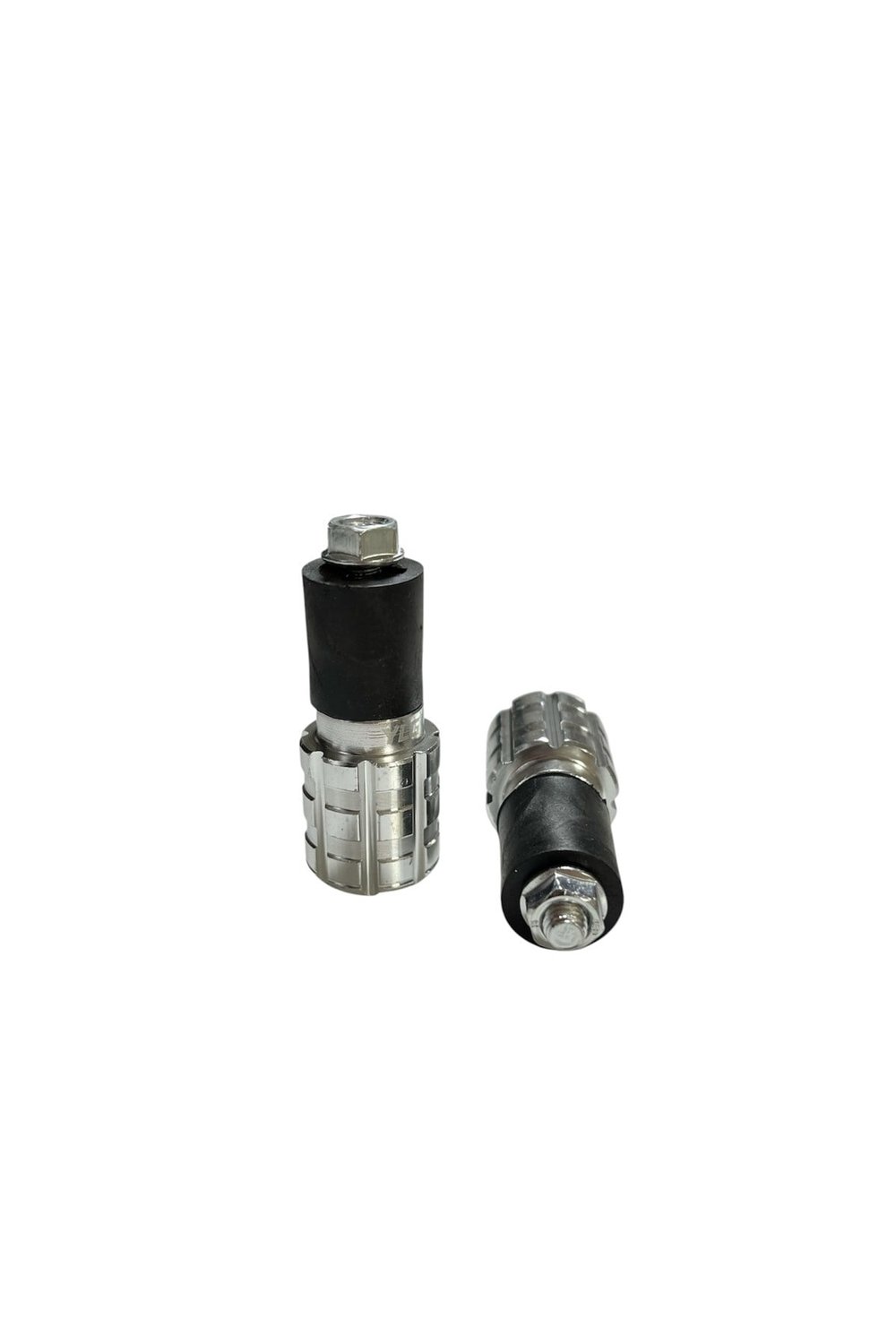 MOTOSİKLET MODİFİYE GİDON TAPASI [GİDON TOPUZU] GRİ [NİKEL] UNİVERSAL - PCX - CG - SCOOTER VB.