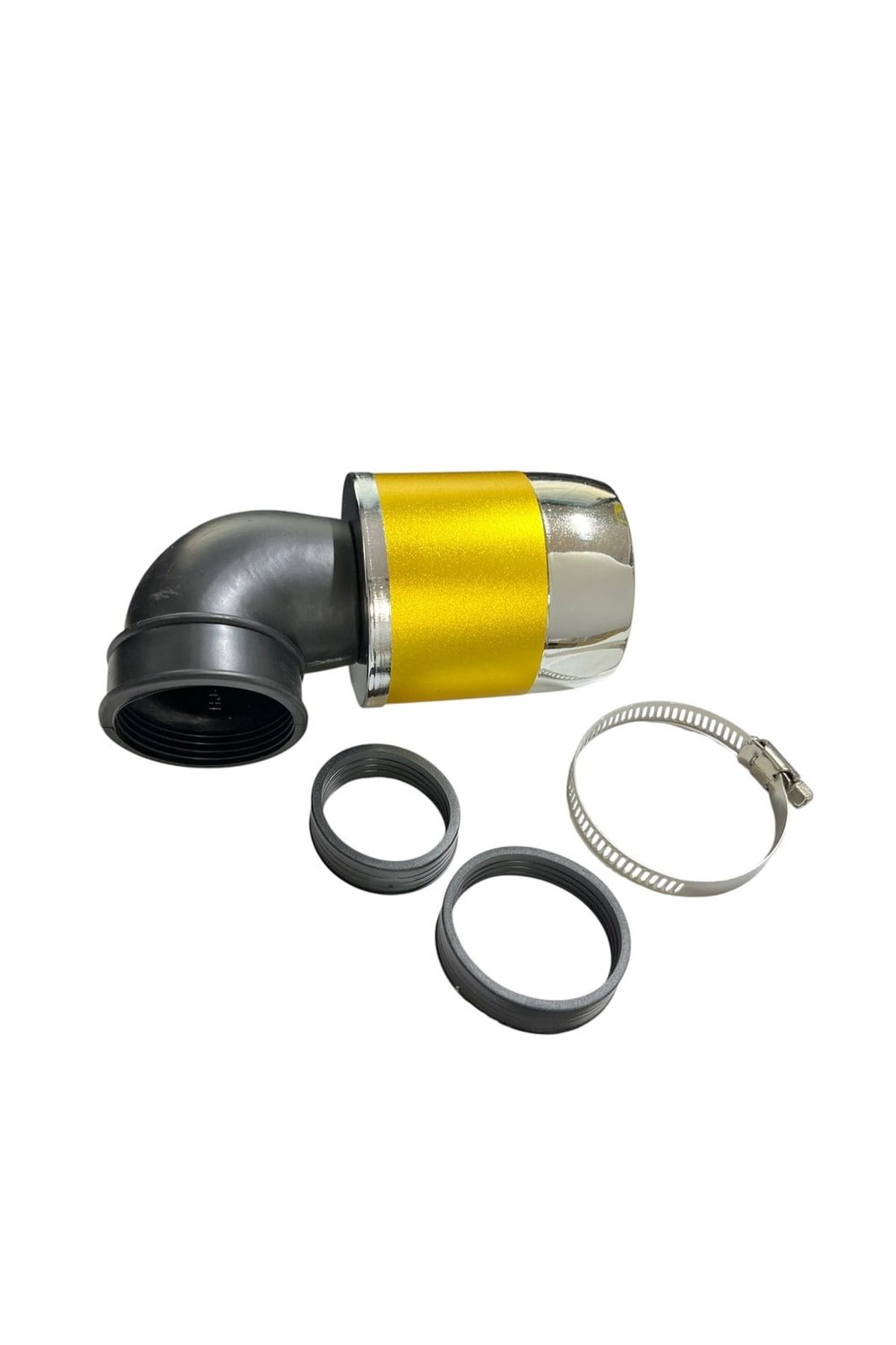 MOTOSİKLET PERFORMANSLI AÇIK HAVA FİLTRESİ MODİFİYE GOLD [SARI] 35/38/40/42/44/46 mm UNİVERSAL - SCOOTER - CG - CUB - RACİNG
