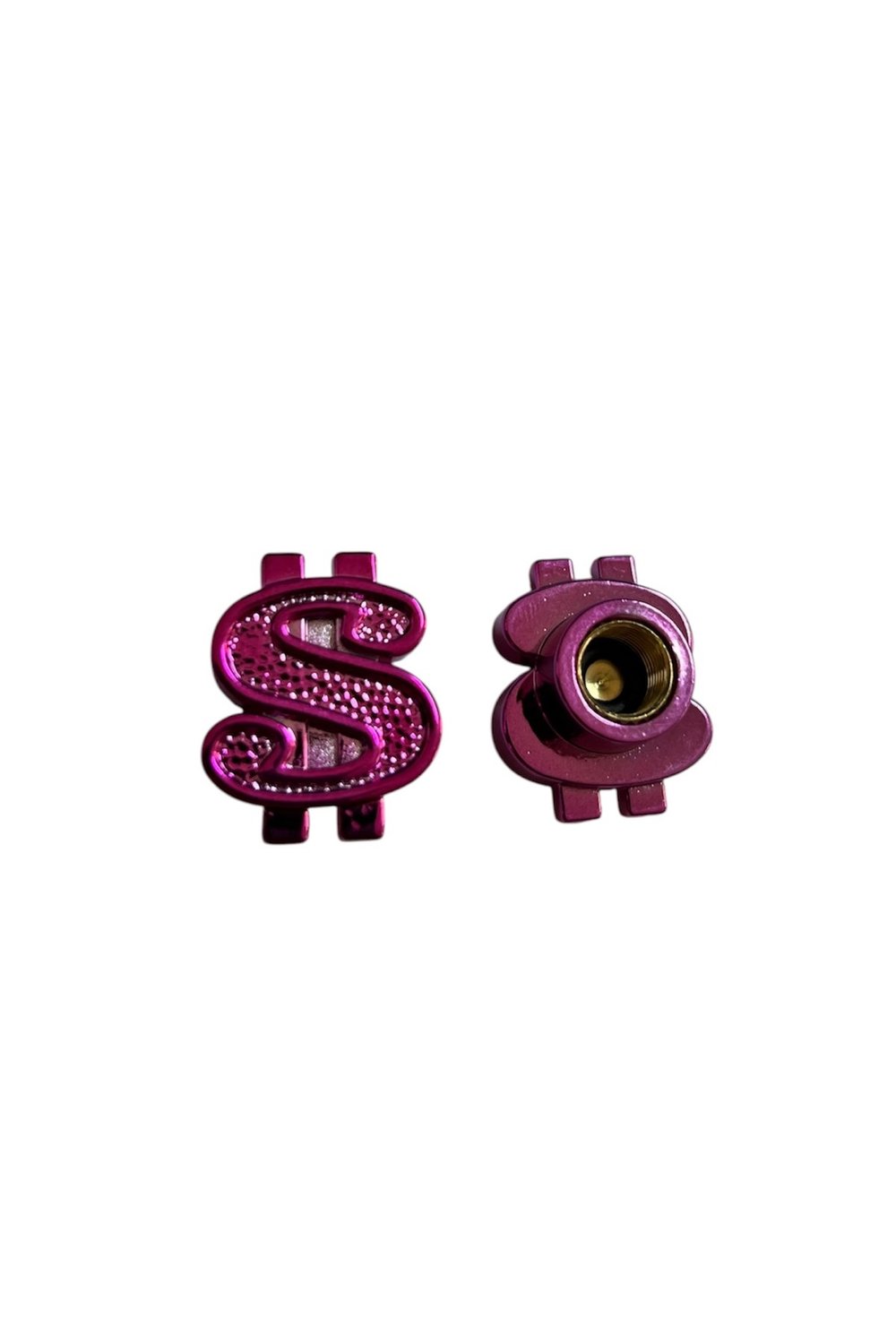 MOTOSİKLET SİBOP KAPAĞI DOLAR MOR TAKIM ( 2 ADET ) - UNİVERSAL - PCX - CG - CUB - TÜM MODELLER