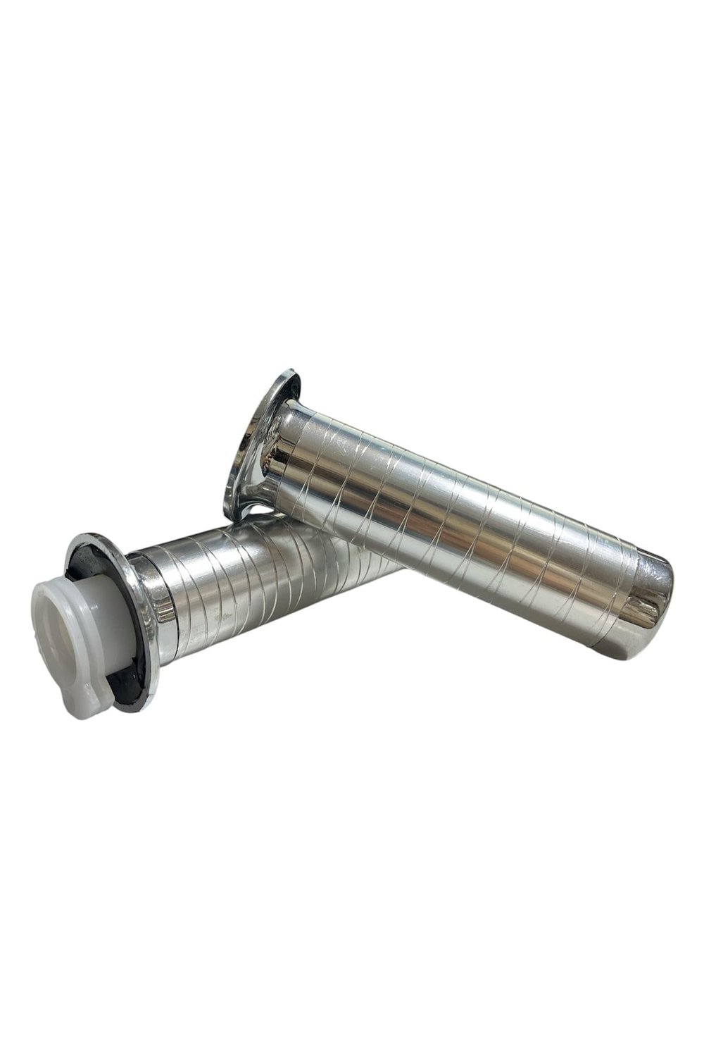 NİKEL (KROM) MOTOSİKLET ELCİK TAKIMI + GAZ BORUSU DAHİL - ÜNİVERSAL - CG - CUB - SCOOTER - KUBA ÇİTA