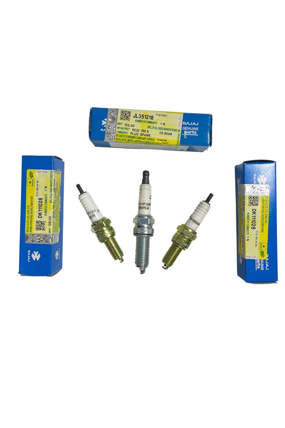 ORJİNAL PULSAR NS 200 - RS 200 - DOMİNAR 400 BUJİ TAKIMI 3'LÜ SET