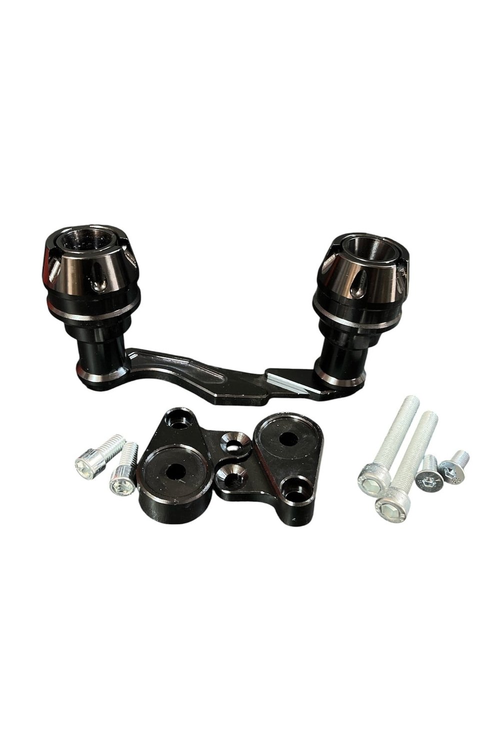 UNİVERSAL EGZOZ KORUMA TAKOZU CNC [METAL] SİYAH - UNİVERSAL - PCX - N MAX - X MAX - FORZA