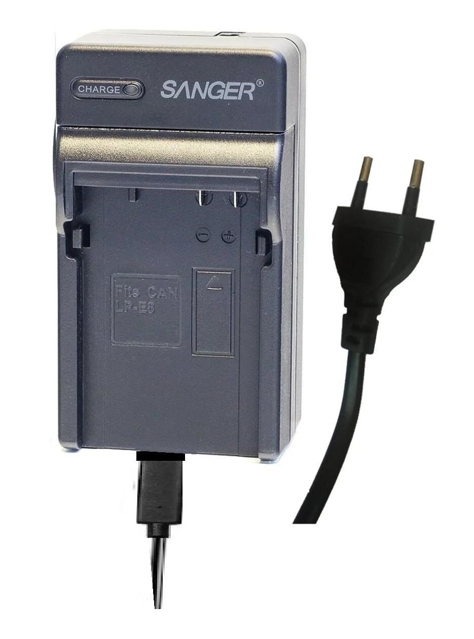 Canon 700D Fotoğraf Makinesi İçin, Sanger LP-E8, ŞarJ Cihazı, Şarz Aleti