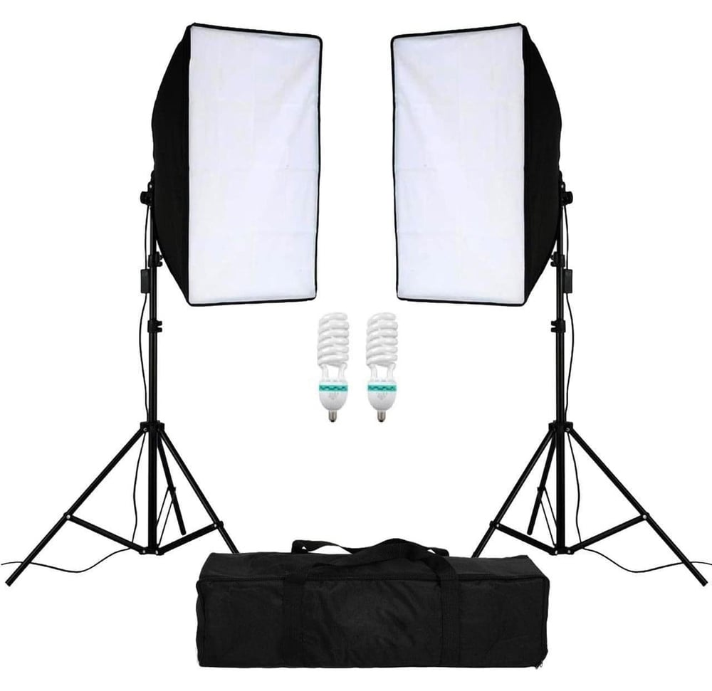 HLYPRO 50x70 cm İkili Softbox Seti